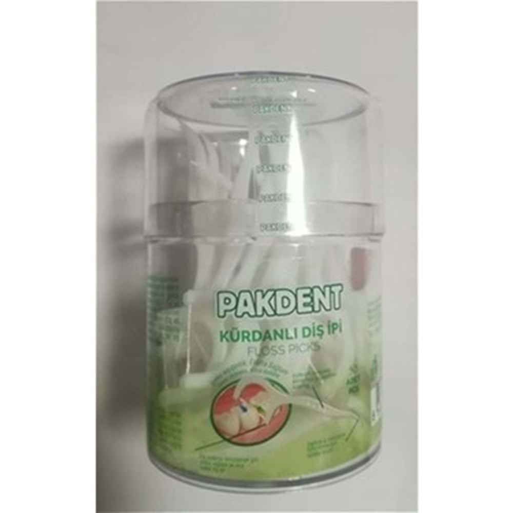 PAKDENT DİŞ İPİ KÜRDANLI 50 Lİ