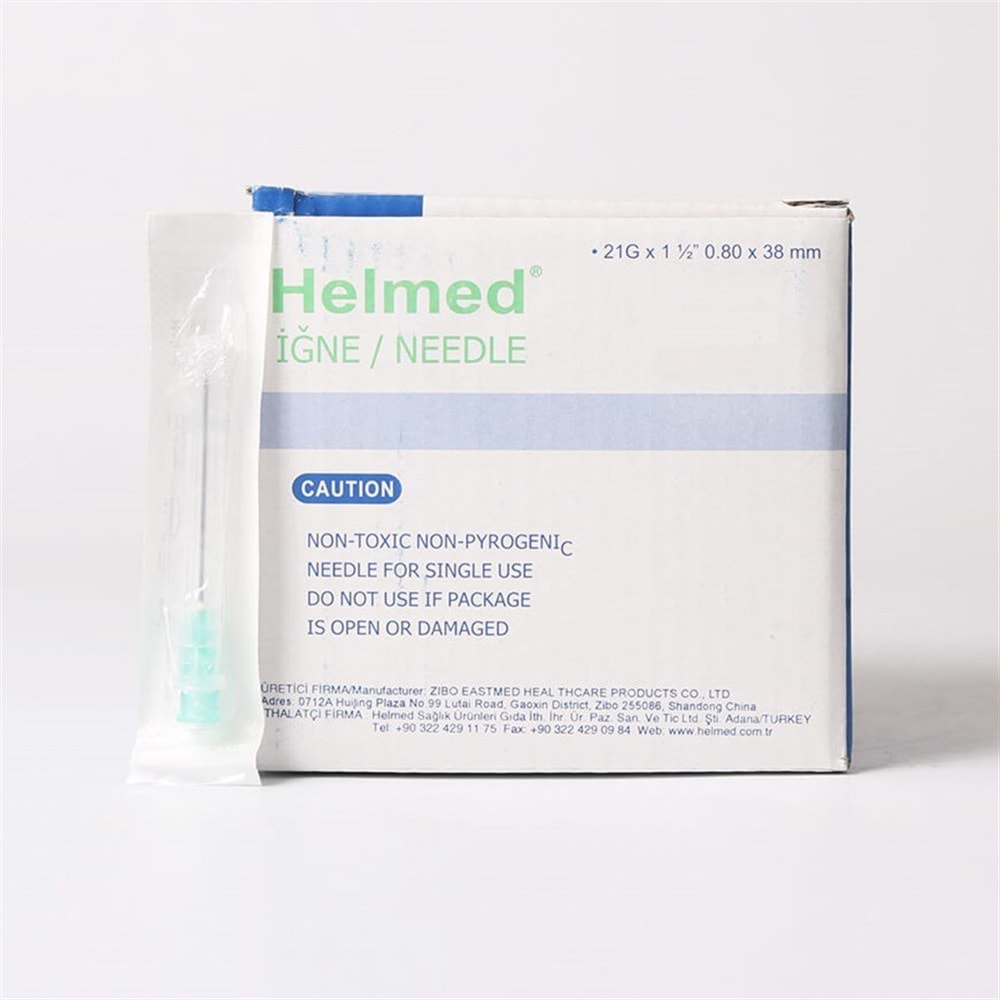 HELMED ENJEKTÖR İĞNE UCU YEŞİL