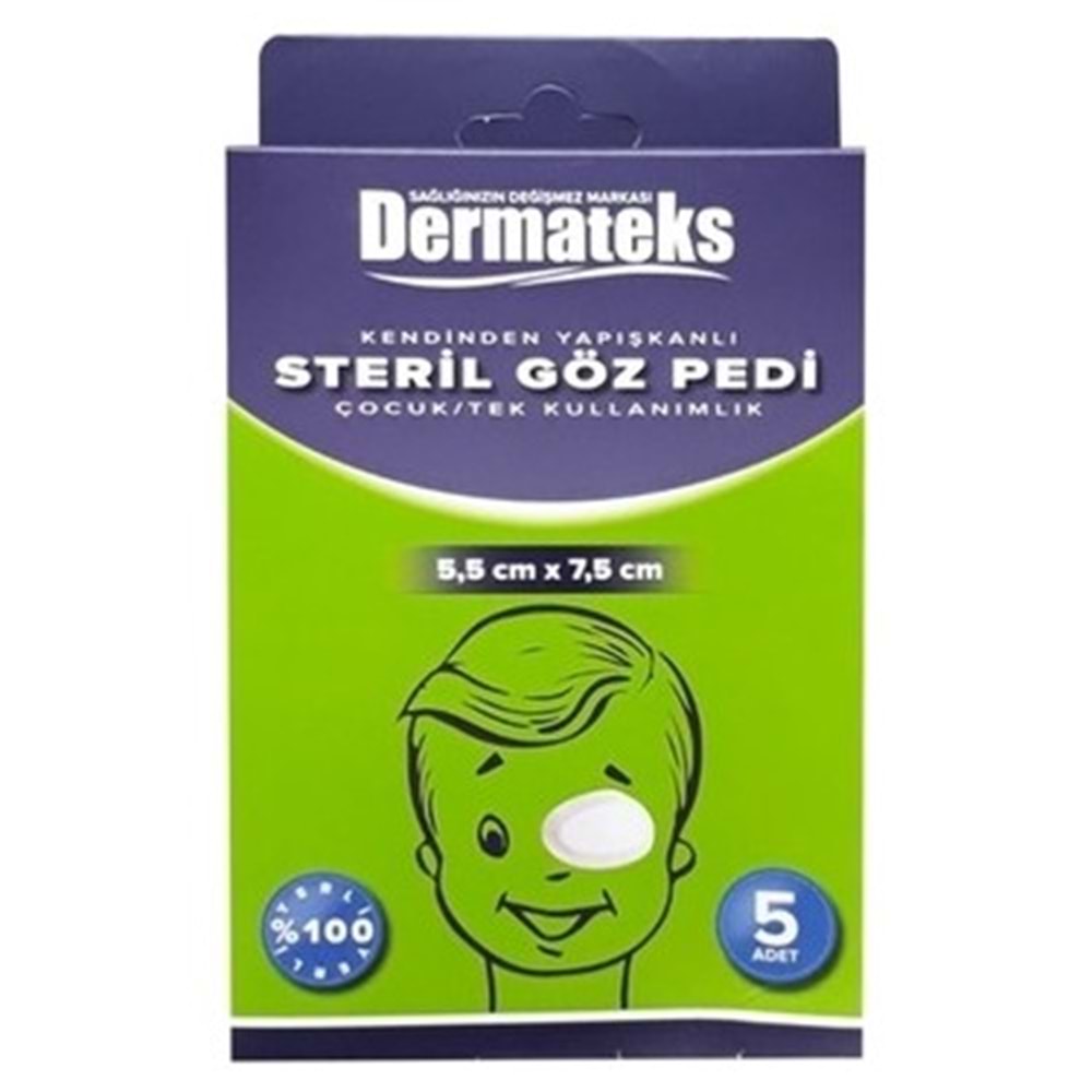 DERMATEKS GÖZ PEDİ YAPIŞKAN ÇOCUK 5 Lİ