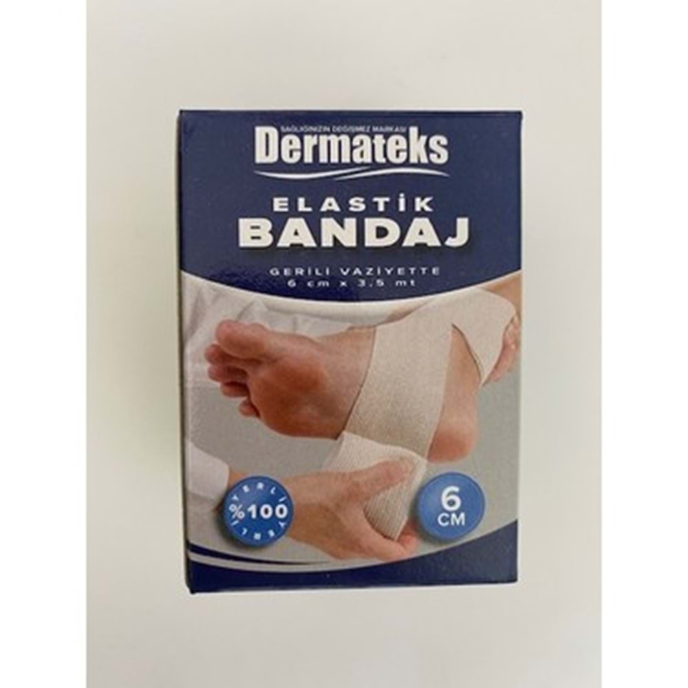 DERMATEKS ELASTİK BANDAJ 6 CM.
