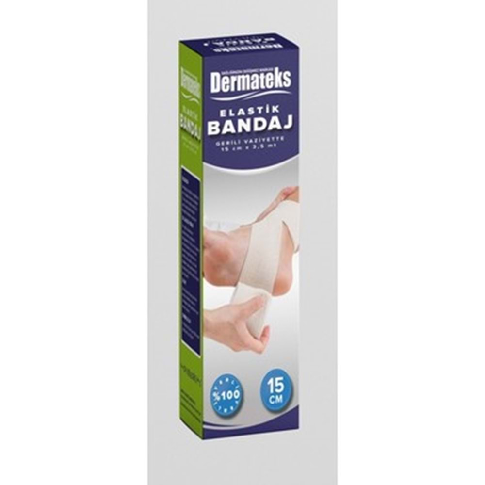 DERMATEKS ELASTİK BANDAJ 15 CM.