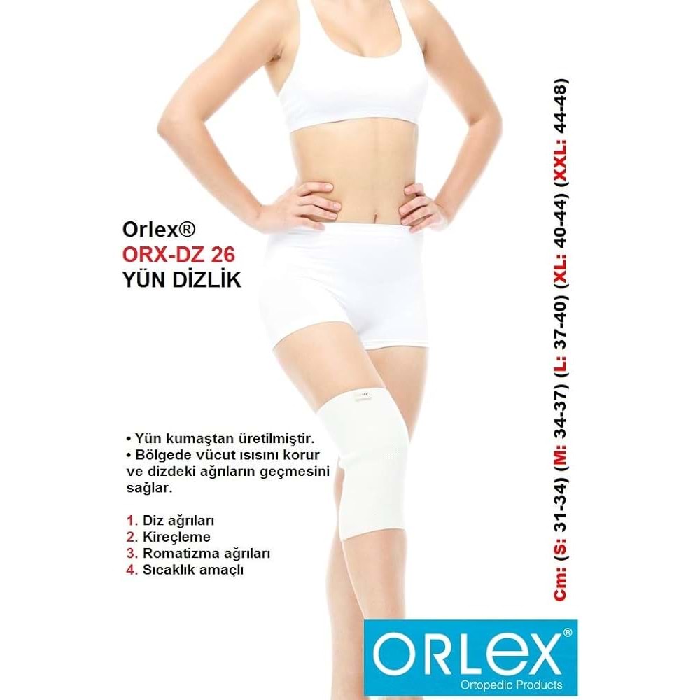 ORLEX YÜN DİZLİK MEDİUM