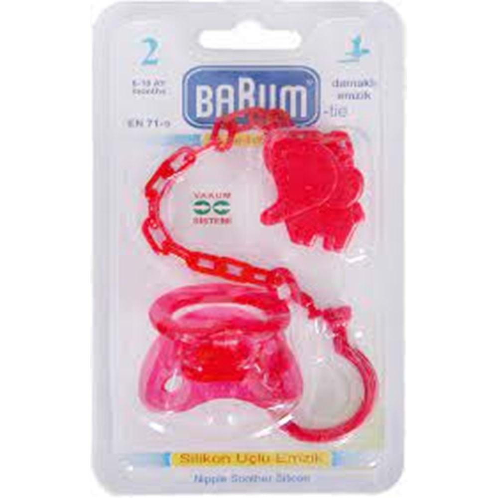BARUM SİLİKON UÇLU DAMAKLI EMZİK NO:2