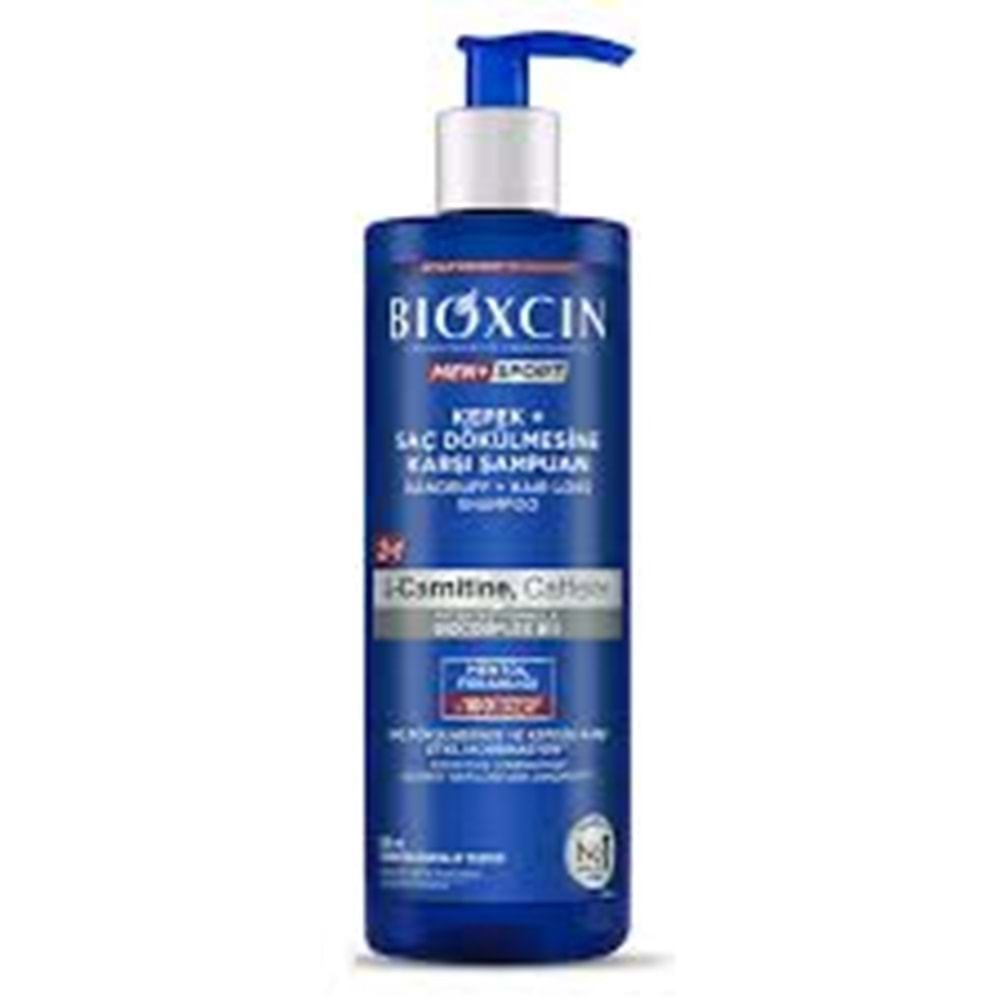 BİOXCİN MEN+SPORT KEPEK SAÇ DÖKÜLMESİNE KARŞI ŞAMP 500 ML