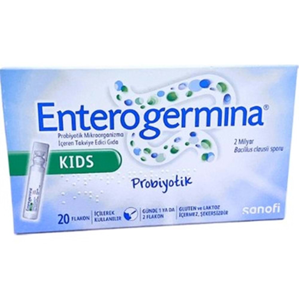ENTEROGERMİNA KİDS PROBİYOTİK 10 FLAKON