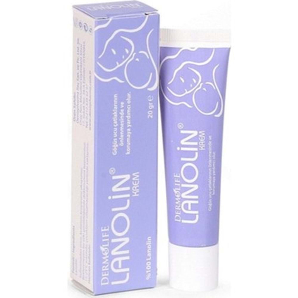 LANOLİN FORT KREM 20 GR DERMOLİFE