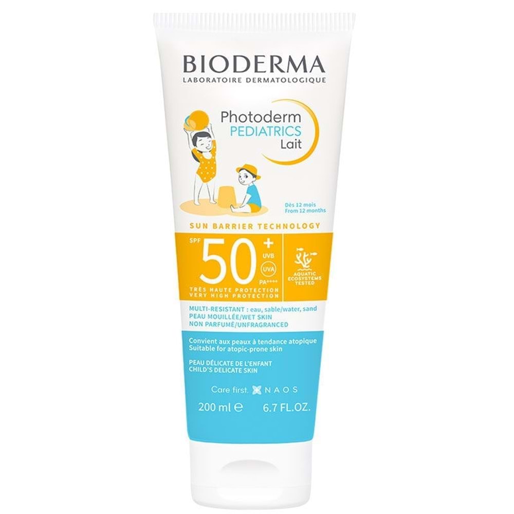 BİODERMA PHOTODERM PEDİATRİCS SPF 50 + 200 ML GÜNEŞ KREMİ ( ÇOCUK )