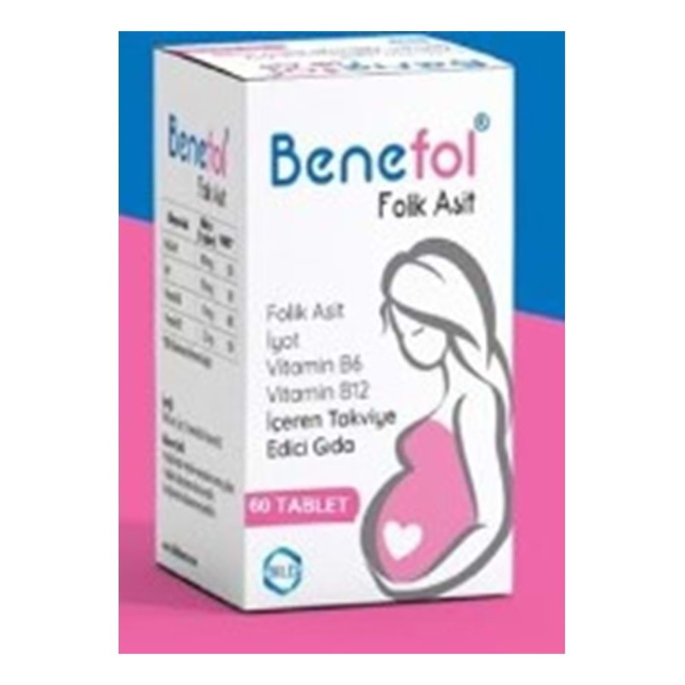 BENEFOL FOLİK ASİT 60 TABLET