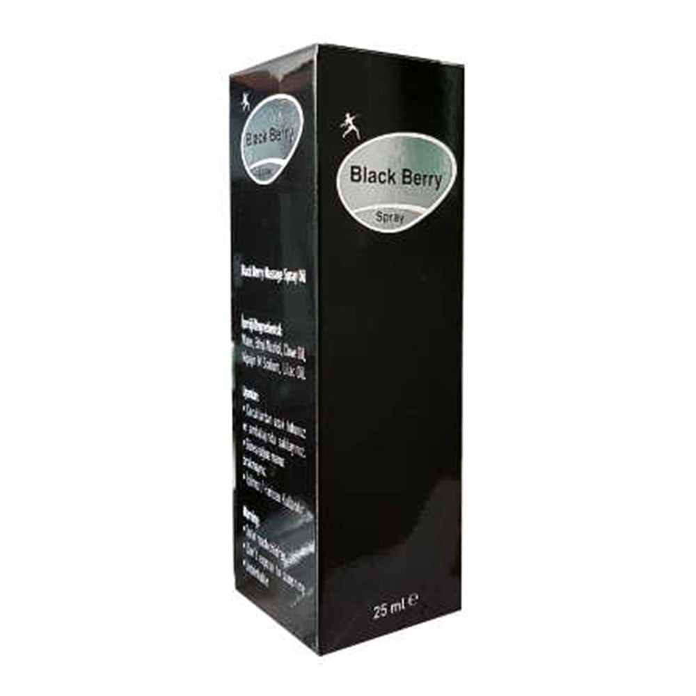 GECİKTİRİCİ MASAJ SPREY BLACK BERRY 25 ML