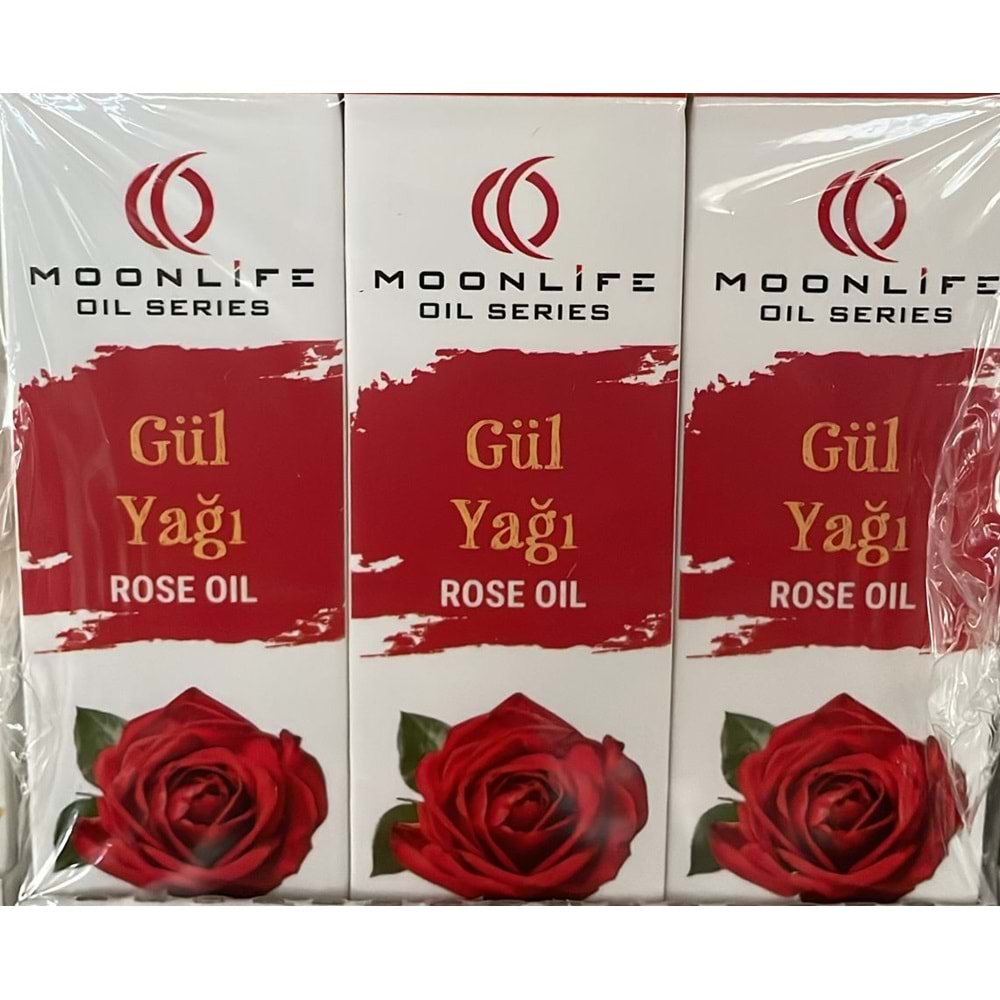 MOON LİFE DOĞAL GÜL YAĞI 20 ML