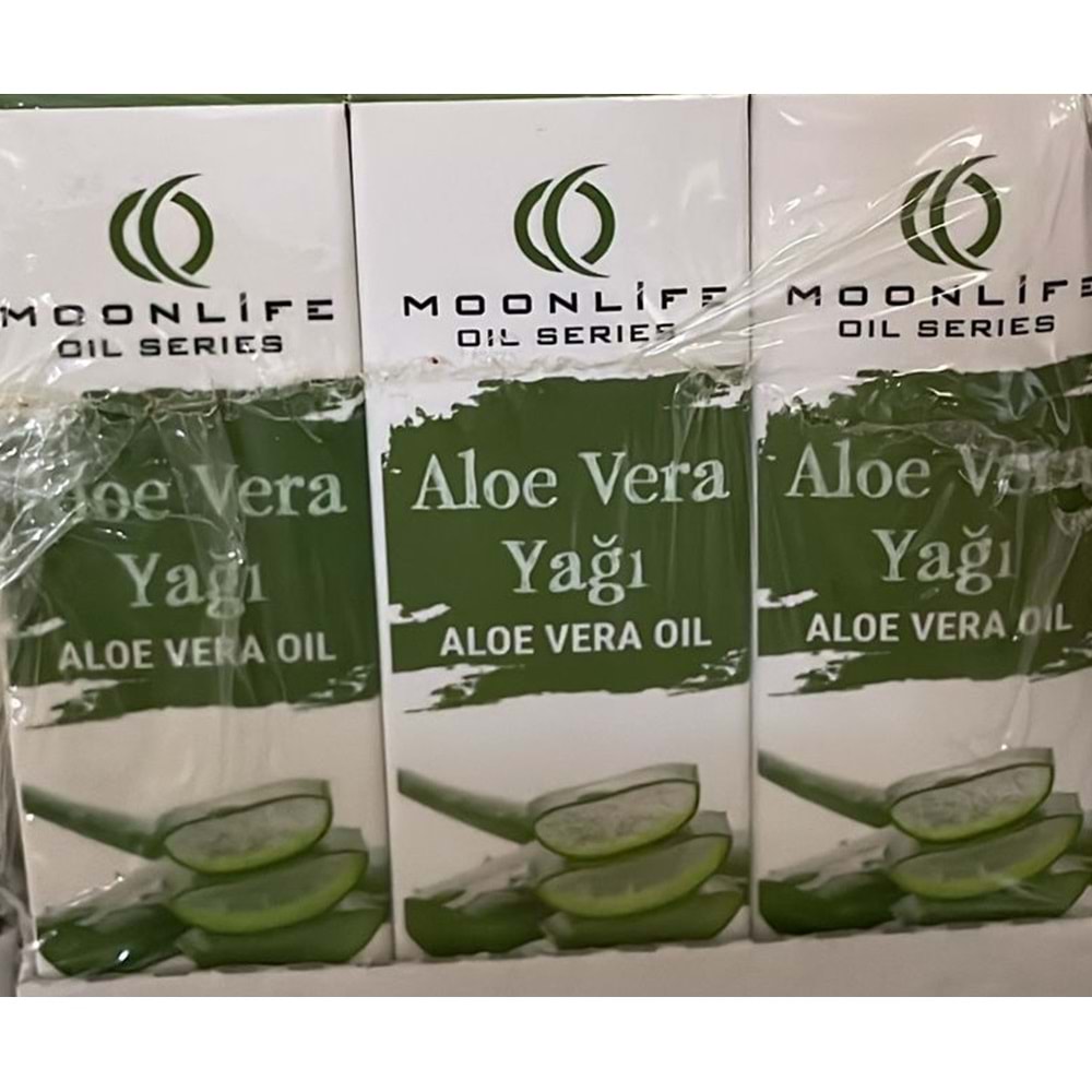 MOON LİFE DOĞAL ALOE VERA YAĞI 20 ML