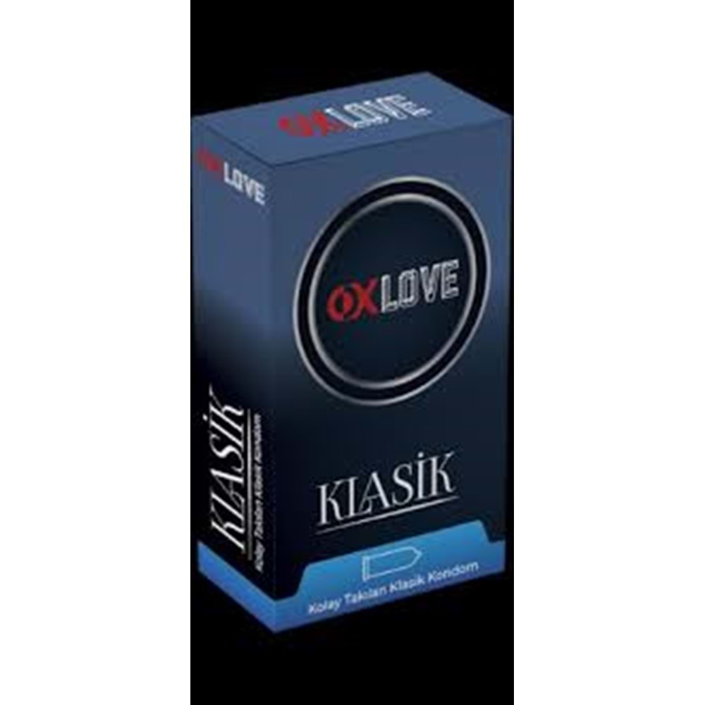OXLOVE PREZERVATİF 10 LU ( KLASİK )