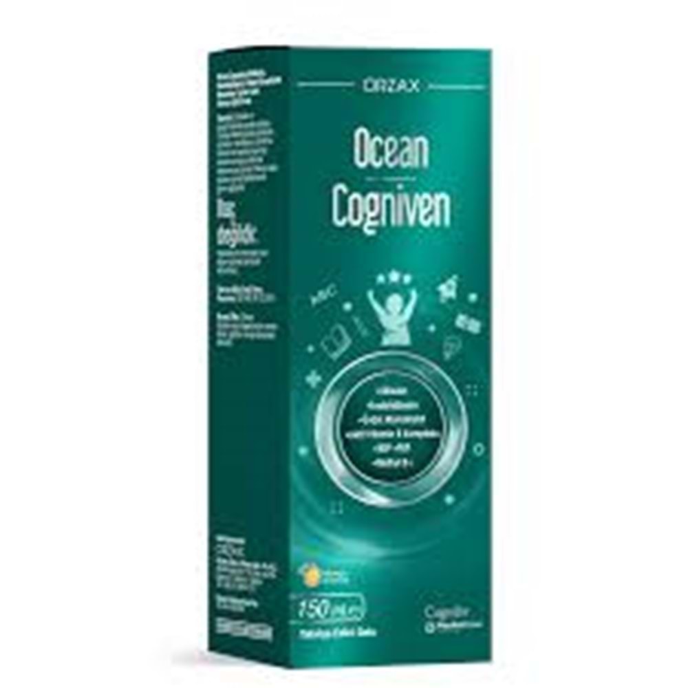 OCEAN COGNİVEN 150 ML ŞURUP ( SİTİKOLİN ) ( MANGO AROMALI )