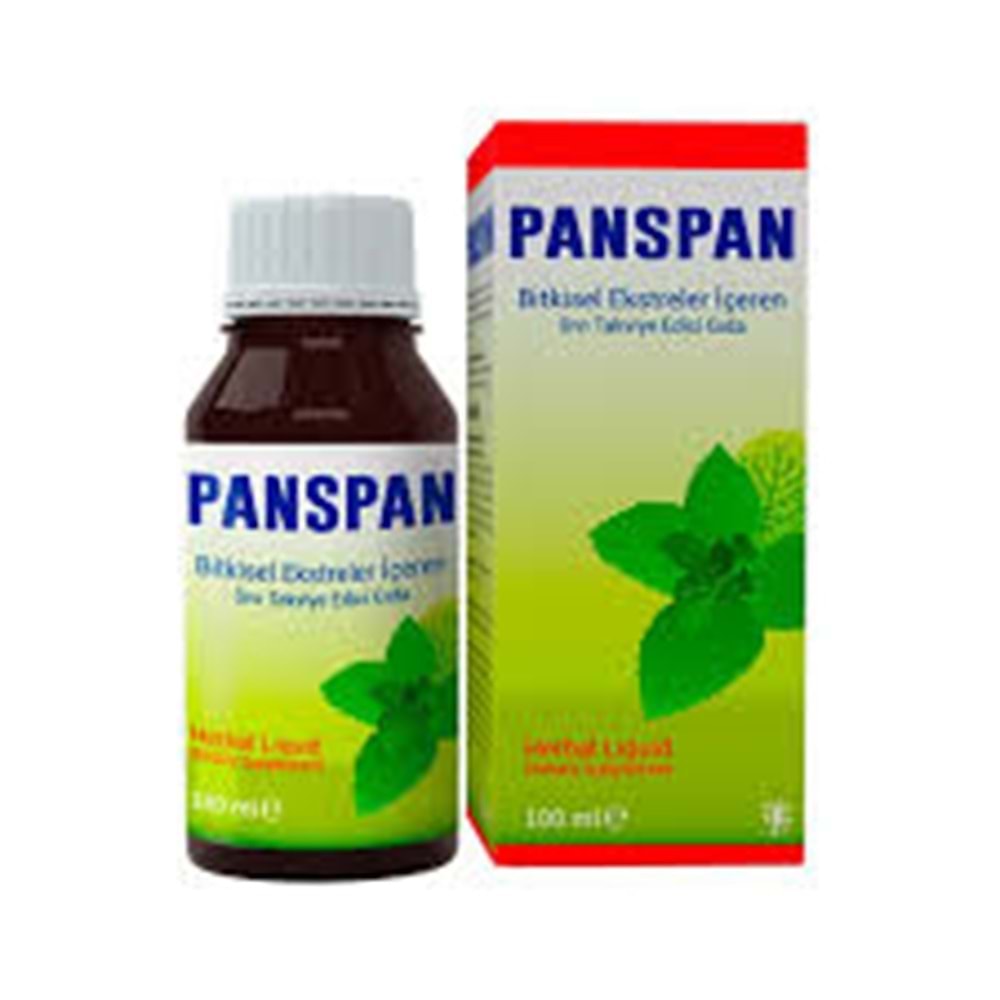 PANSPAN BİTKİ EKSTRELERİ İÇEREN ÖKSÜRÜK ŞURUBU 100 ML