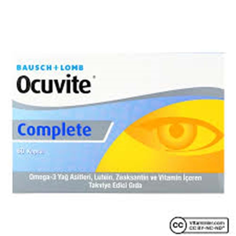 OCUVİTE COMPLETE 60 KAPSÜL