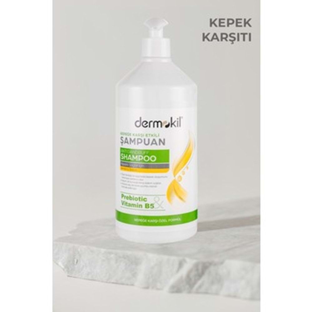 DERMOKİL ŞAMPUAN KEPEĞE KARŞI ETKİLİ 1000 ML.