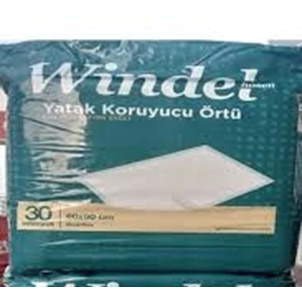 WİNDEL YATAK KORUYUCU SERME BEZ 60X90 30 LU