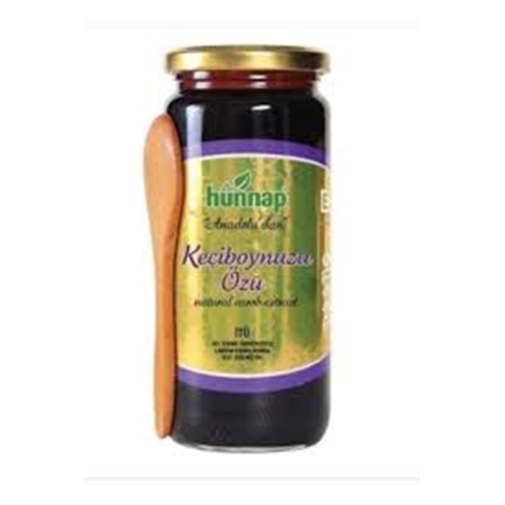 HÜNNAP KEÇİ BOYNUZU ÖZÜ 500 ML KAŞIK HEDİYELİ