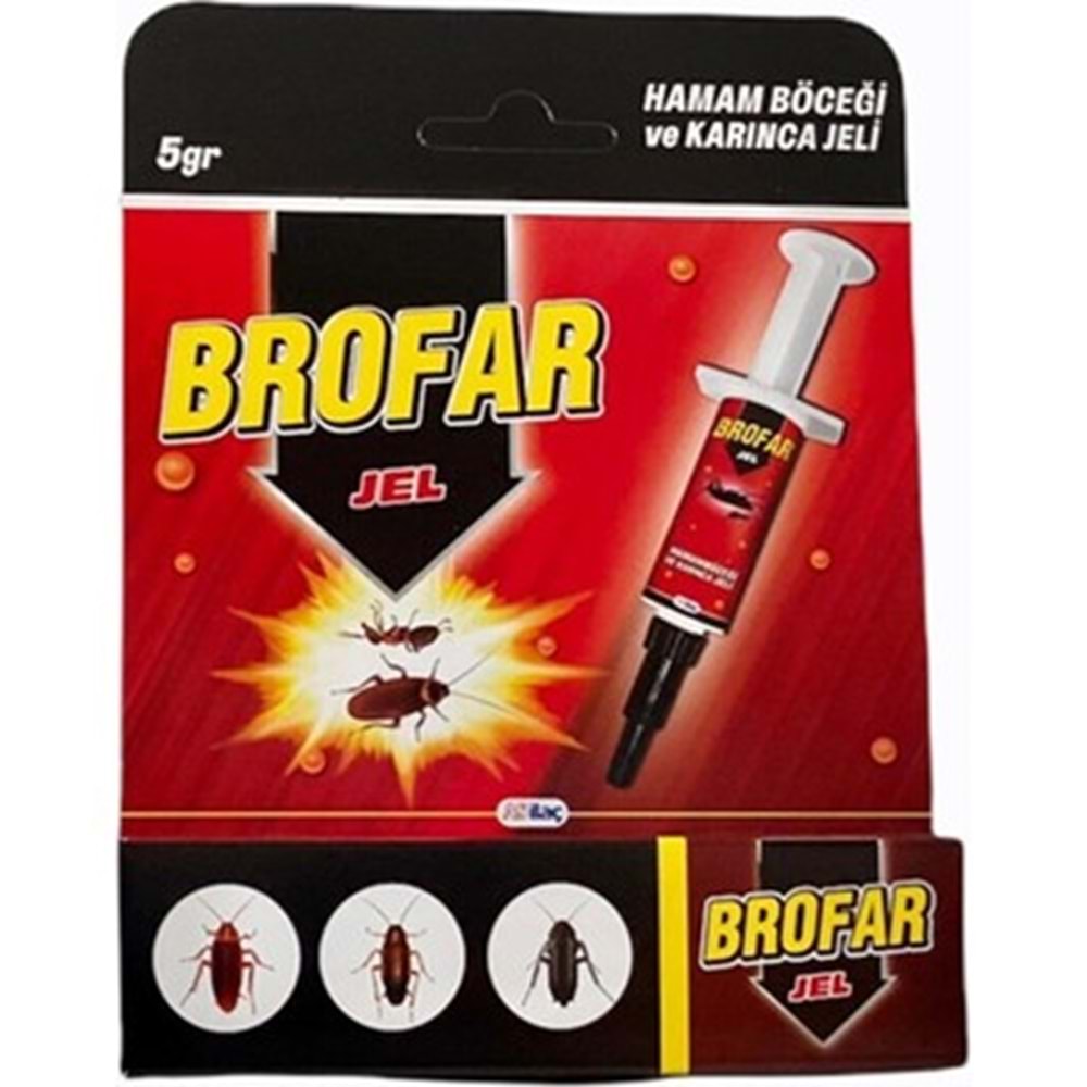 BROFAR HAMAMBÖCEĞİ VE KARINCA JELİ 5 GR