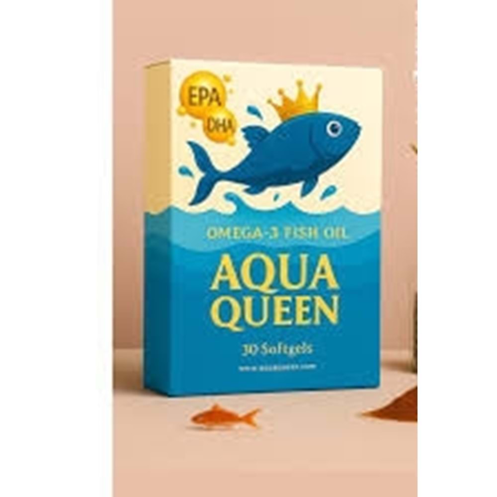 AQUA QUEEN OMEGA3 BALIK YAĞI 30 SOFTJEL