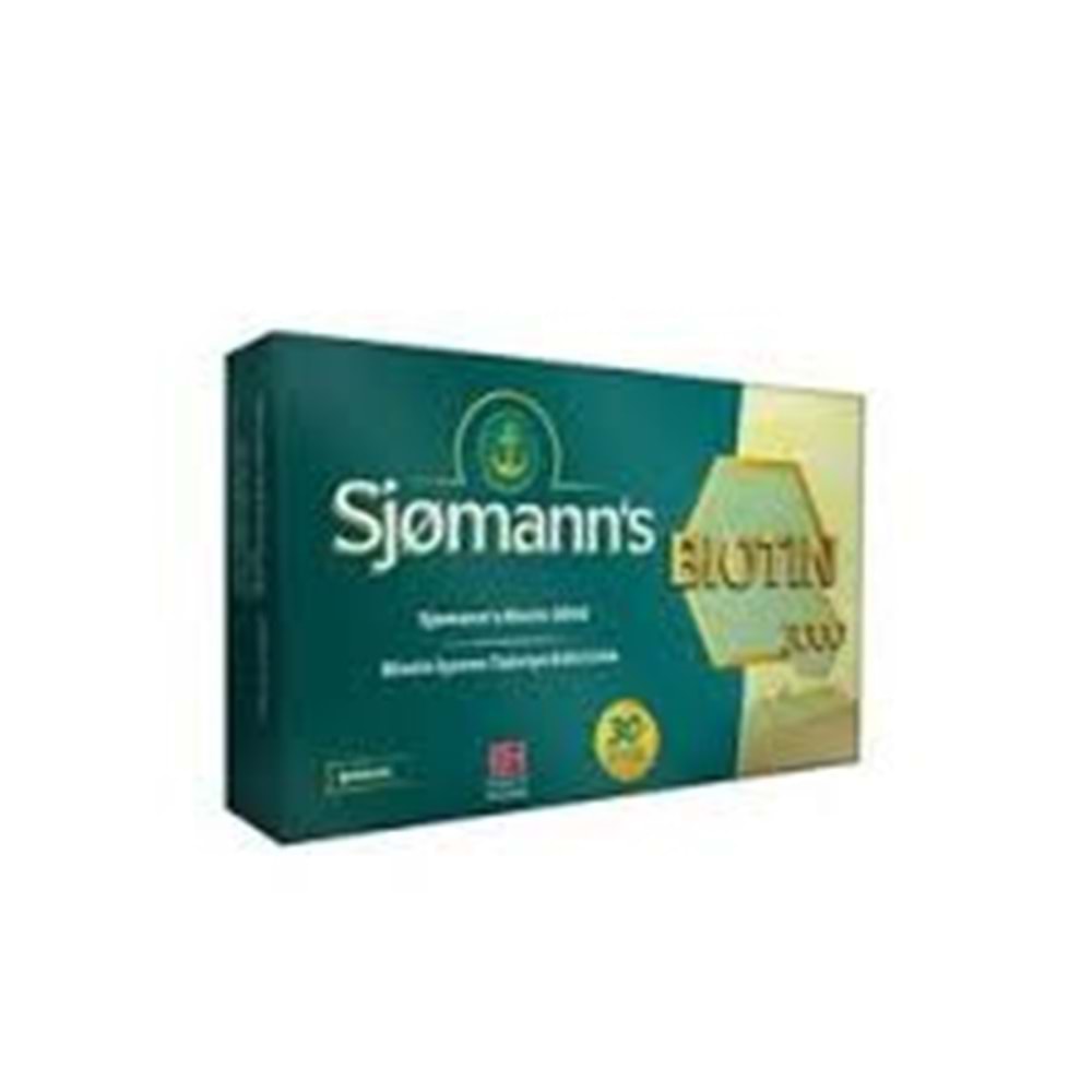 SJOMANN'S BİOTİN ÇİGNENEBİLİR 30 JEL TABLET