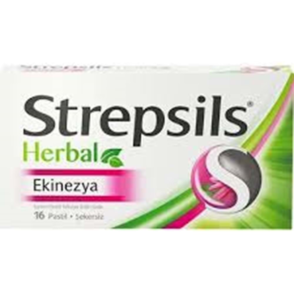 STREPSİLS HERBAL EKİNEZYA 16 PASTİL