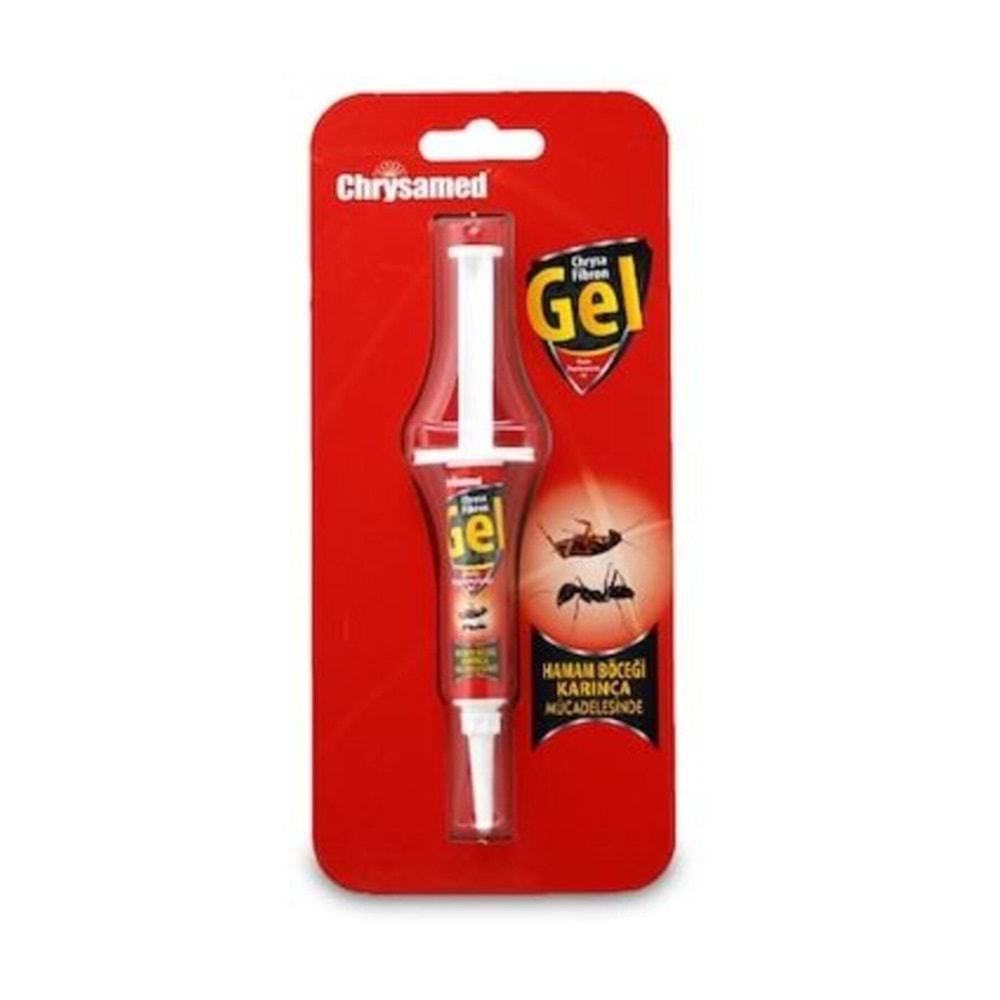 CHRYSAMED FİBRON JEL 5 GR (HAMAM BÖCEĞİ VE KARINCA JELİ)