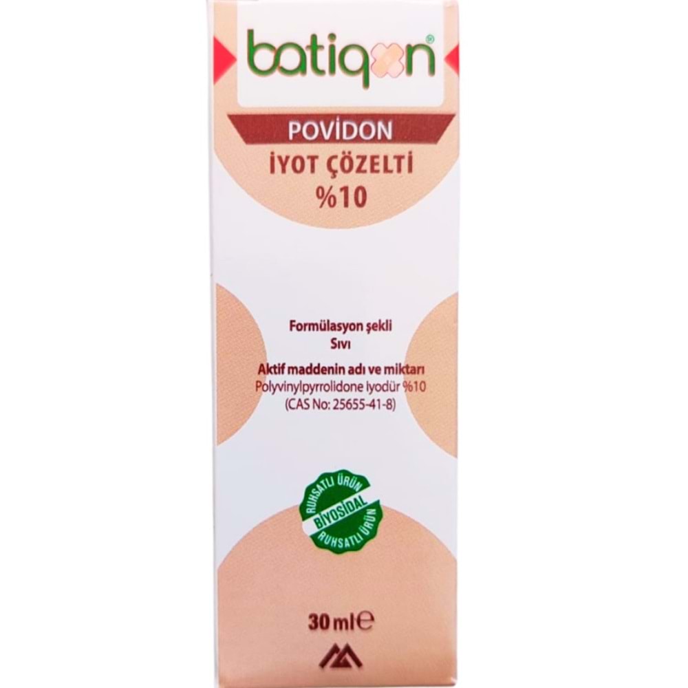 BATİGON POVİDON İYOT ÇÖZELTİ 30 ML