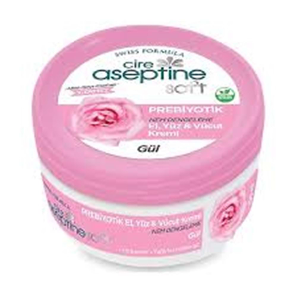 CİRE ASEPTİNE EL VE CİLT KREM GÜL 100 ML.