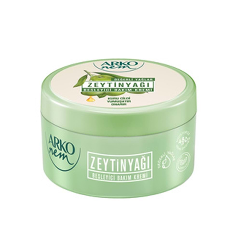 ARKO NEM ZEYTİNYAĞI BESLEYİCİ EL VE CİLT BAKIM KREMİ 250 ML.