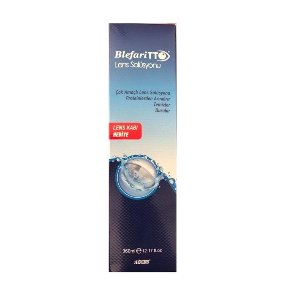 BLEFARİTTO LENS SOLÜSYONU 360 ML