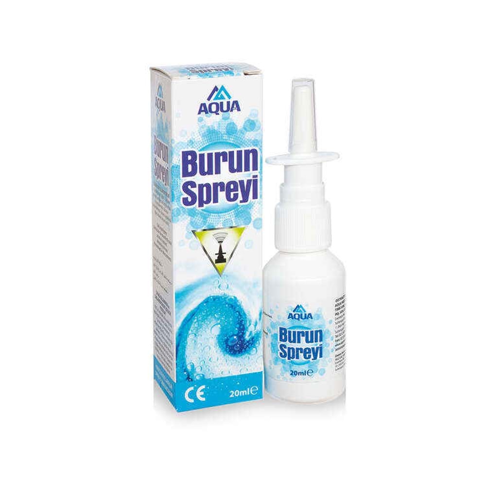 AQUA BURUN SPREYİ 20 ML. SERUM FİZYOLOJİK