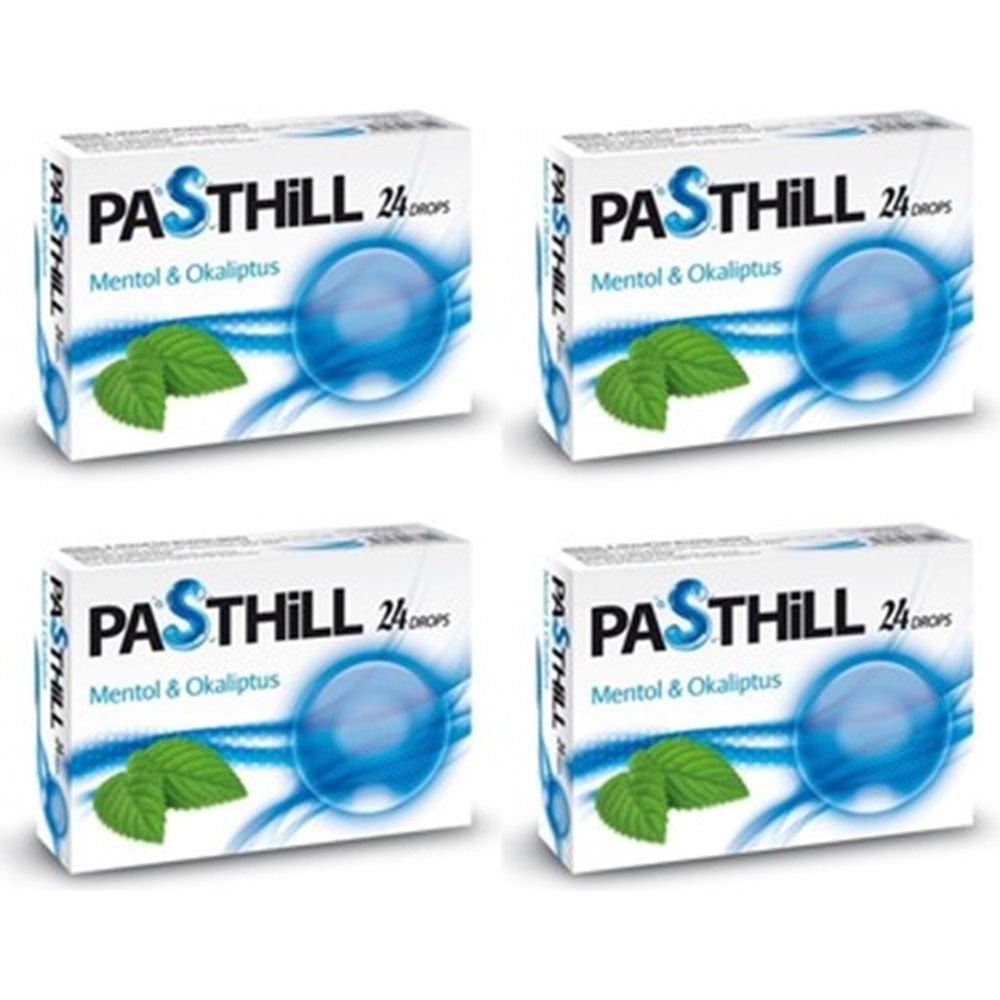 LEDA PASTHİLL PASTİL MENTOL&OKALİPTUS 24 LÜ