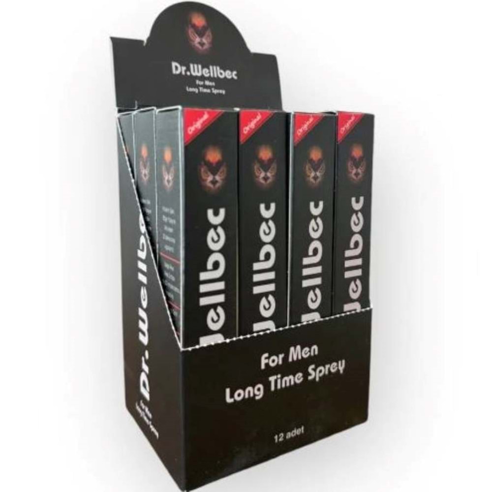 DR.WELLBEC GECİKTİRİCİ MASAJ SPREY 30 ML