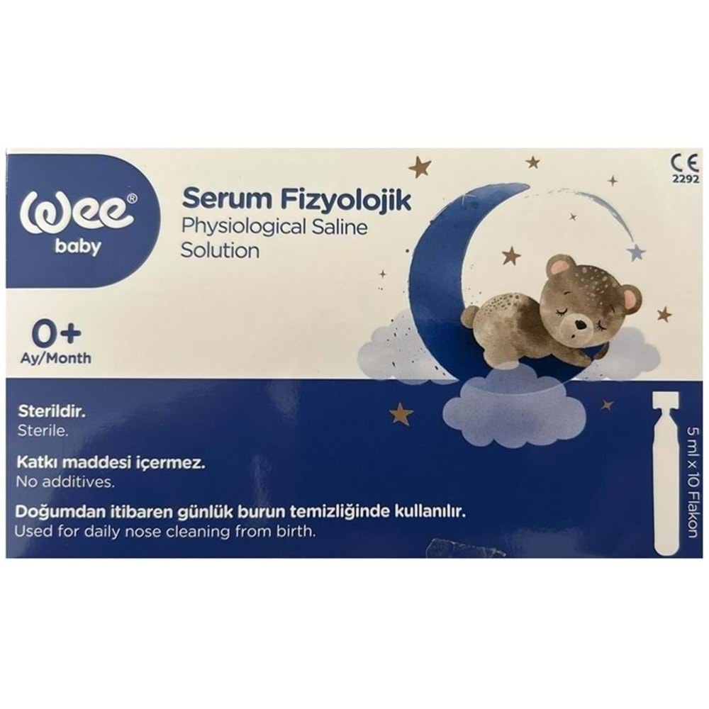 WEE 639 BABY SERUM FİZYOLOJİK 5 ML 10 FLAKON