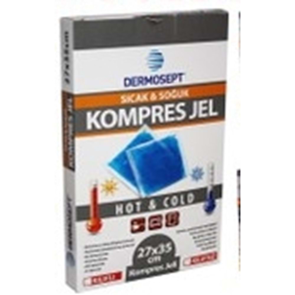 DERMOSEPT SICAK,SOĞUK TERMOJEL KOMPRES 27X35 CM