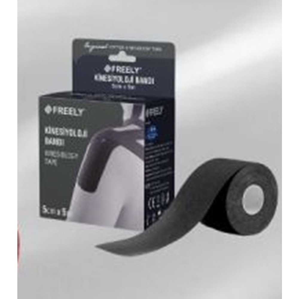 FREELY KİNEZYO BANDI SİYAH (AĞRI BANDI)