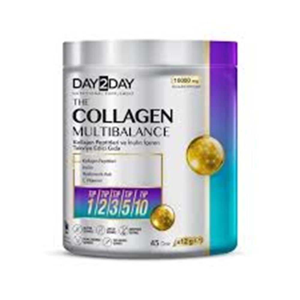 OCEAN DAY 2 DAY THE COLLAGEN MULTİBALANCE ( KOLAJEN ) TİP 1-2-3-5-10 TOZ 45 X 12G DOZ 2971