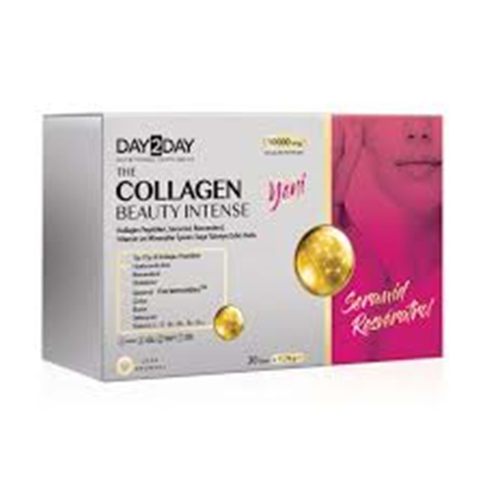 OCEAN DAY 2 DAY THE COLLAGEN ( KOLAJEN ) BEAUTY INTENSE 30 SAŞE ( ÇİLEK ) 6091