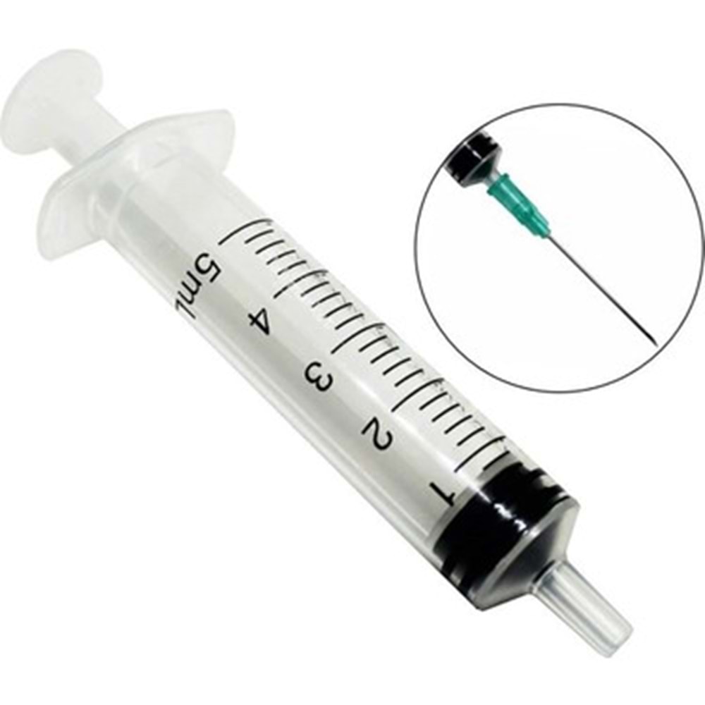 AYSET ENJEKTÖR 5 CC YEŞİL 225 Lİ PAKET