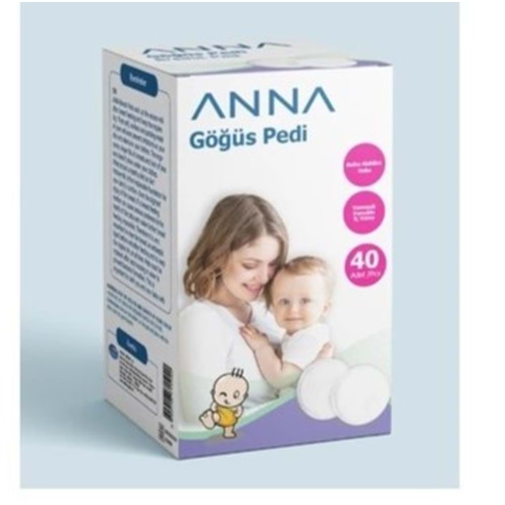 ANNA GÖĞÜS PEDİ 40 LI