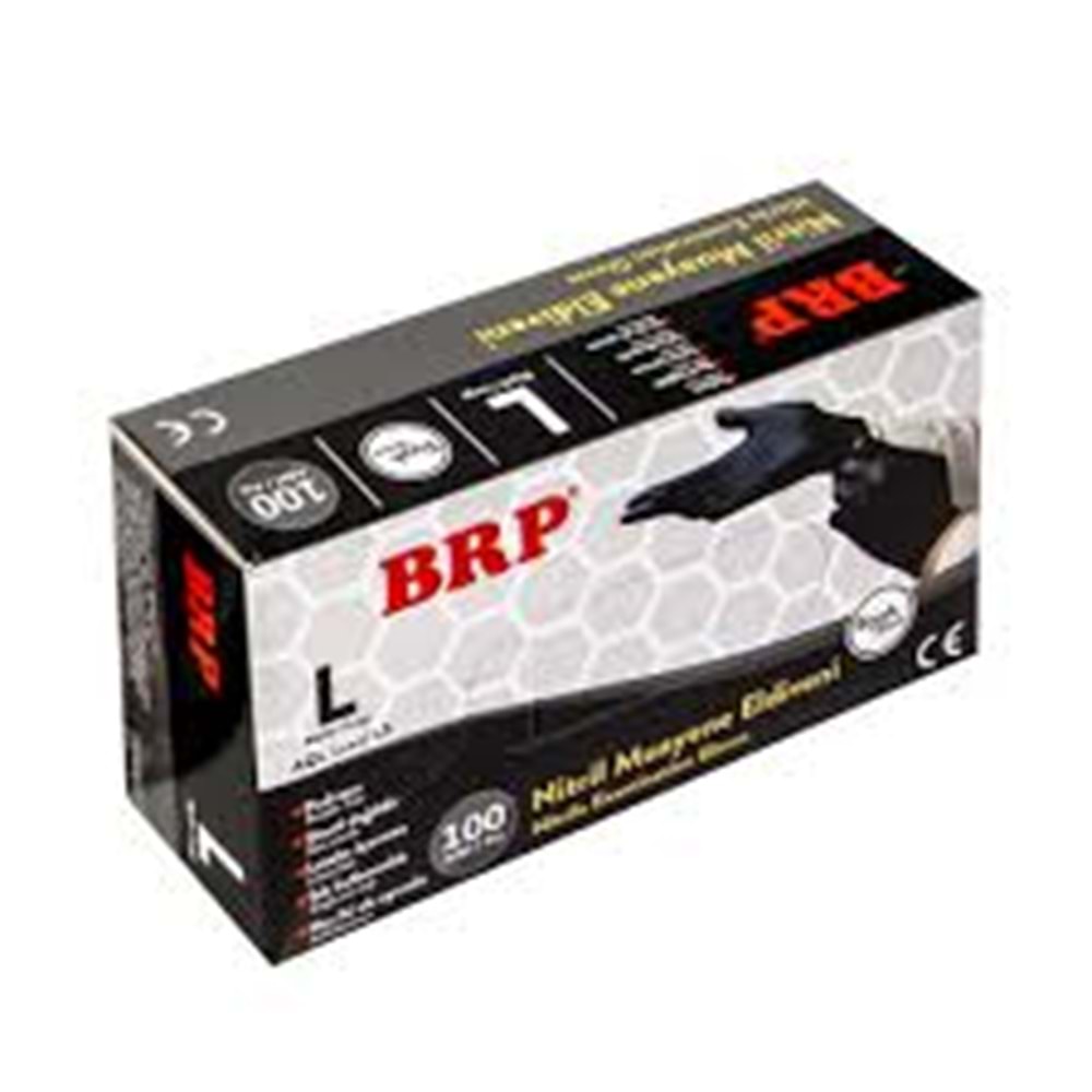BRP ELDİVEN SİYAH NİTRİL LARGE