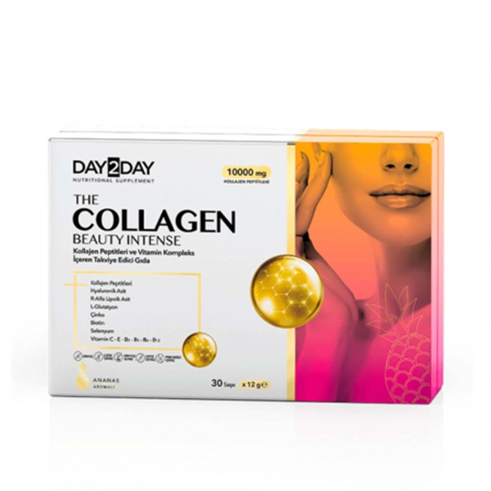 OCEAN DAY 2 DAY THE COLLAGEN ( KOLAJEN ) BEAUTY İNTENSE 30 SAŞE ( ANANAS )
