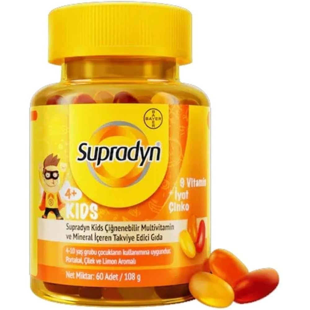SUPRADYN KİDS MAGİC 60 TABLET