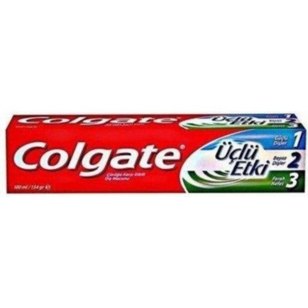 COLGATE DİŞ MACUNU ÜÇLÜ ETKİ 100 ML