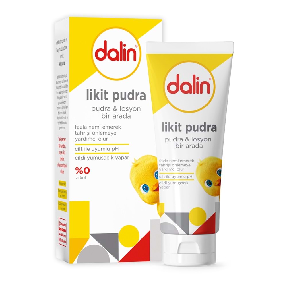 DALİN LİKİT PUDRA 100 ML ( PUDRA & LOSYON BİR ARADA )