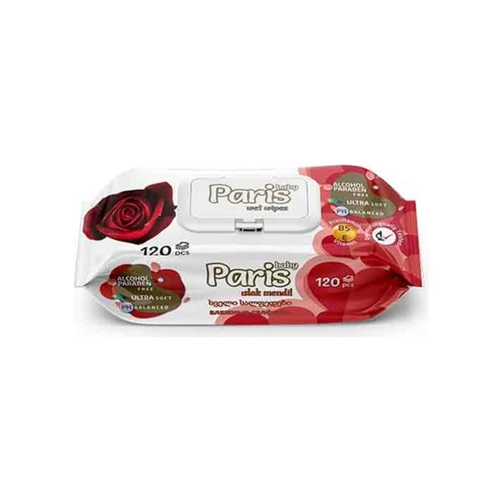ISLAK MENDİL PARİS BABY 120 Lİ