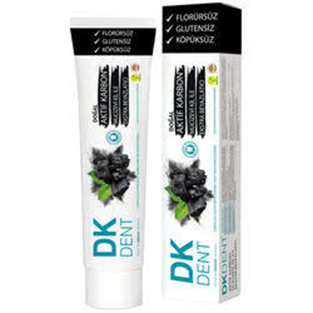 DERMOKİL DK DİŞ MACUNU AKTİF KARBON 75 ML.