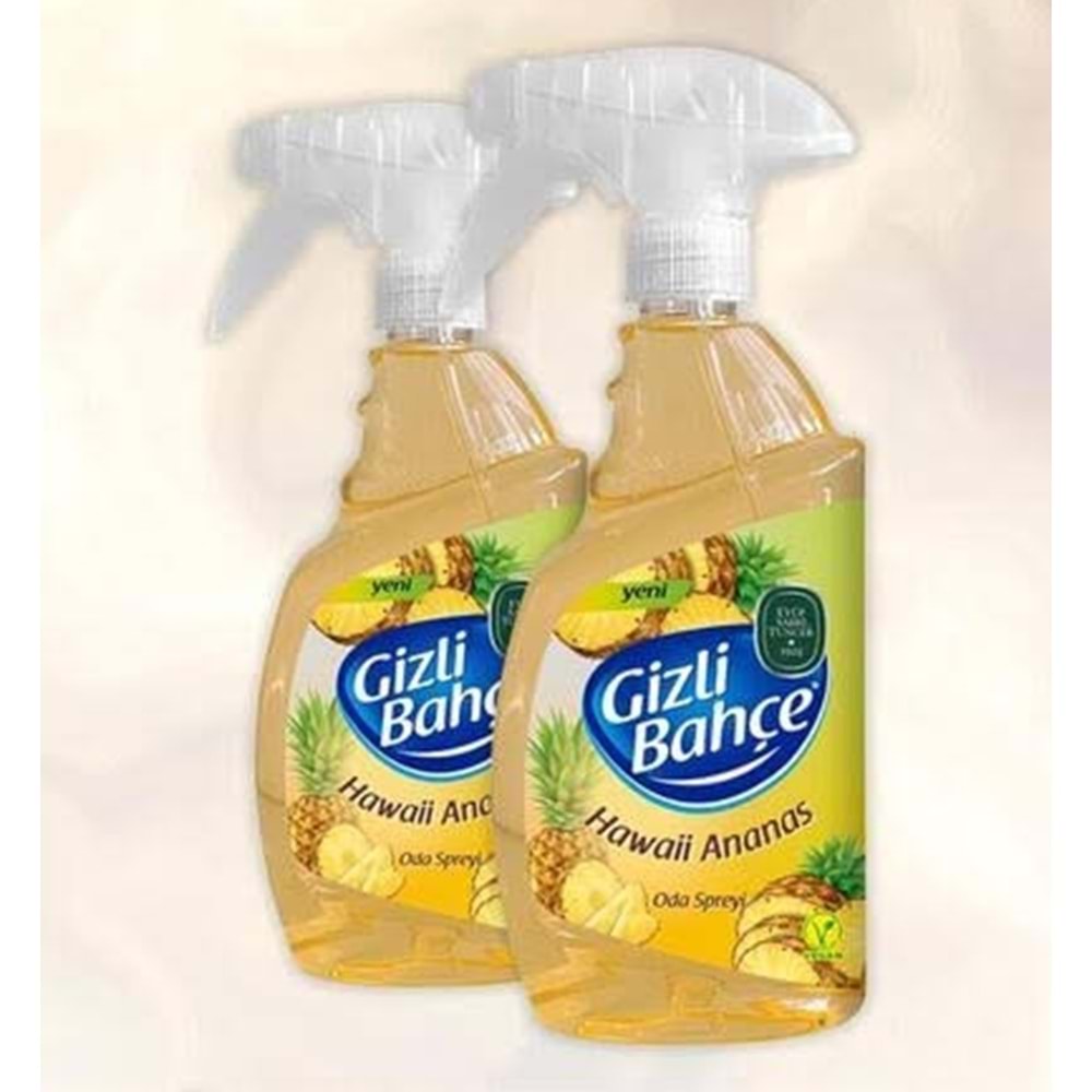 EYÜP SABRİ TUNCER GİZLİ BAHÇE ODA SPREYİ 500 ML ( HAWAİİ ANANAS )