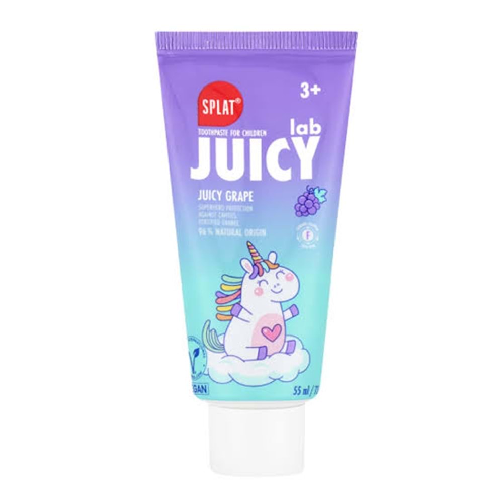 SPLAT KİDS ÇOCUK GRAPE DİŞ MACUNU 55 ML 3+YAŞ